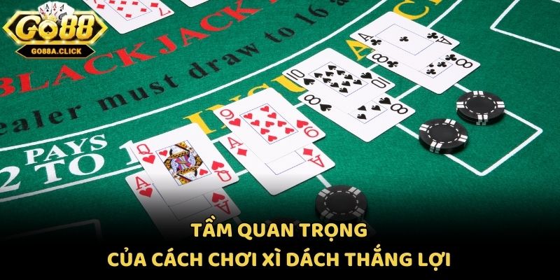Tầm quan trọng của cách chơi xì dách thắng lợi